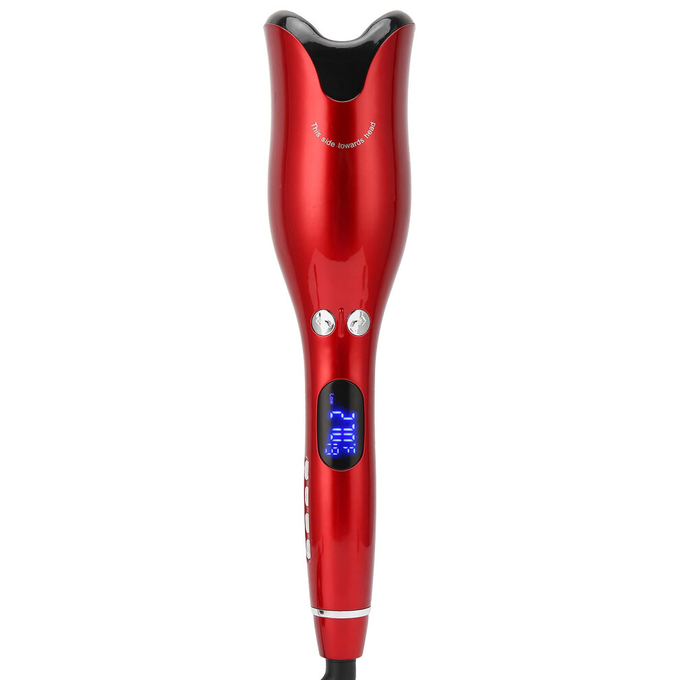 Automatic Hair Curler Ceramic Curling Iron with LCD Display, Fast Heating for Waves and Curls