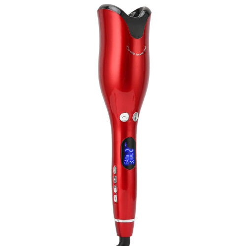 Automatic Hair Curler Ceramic Curling Iron with LCD Display, Fast Heating for Waves and Curls 1