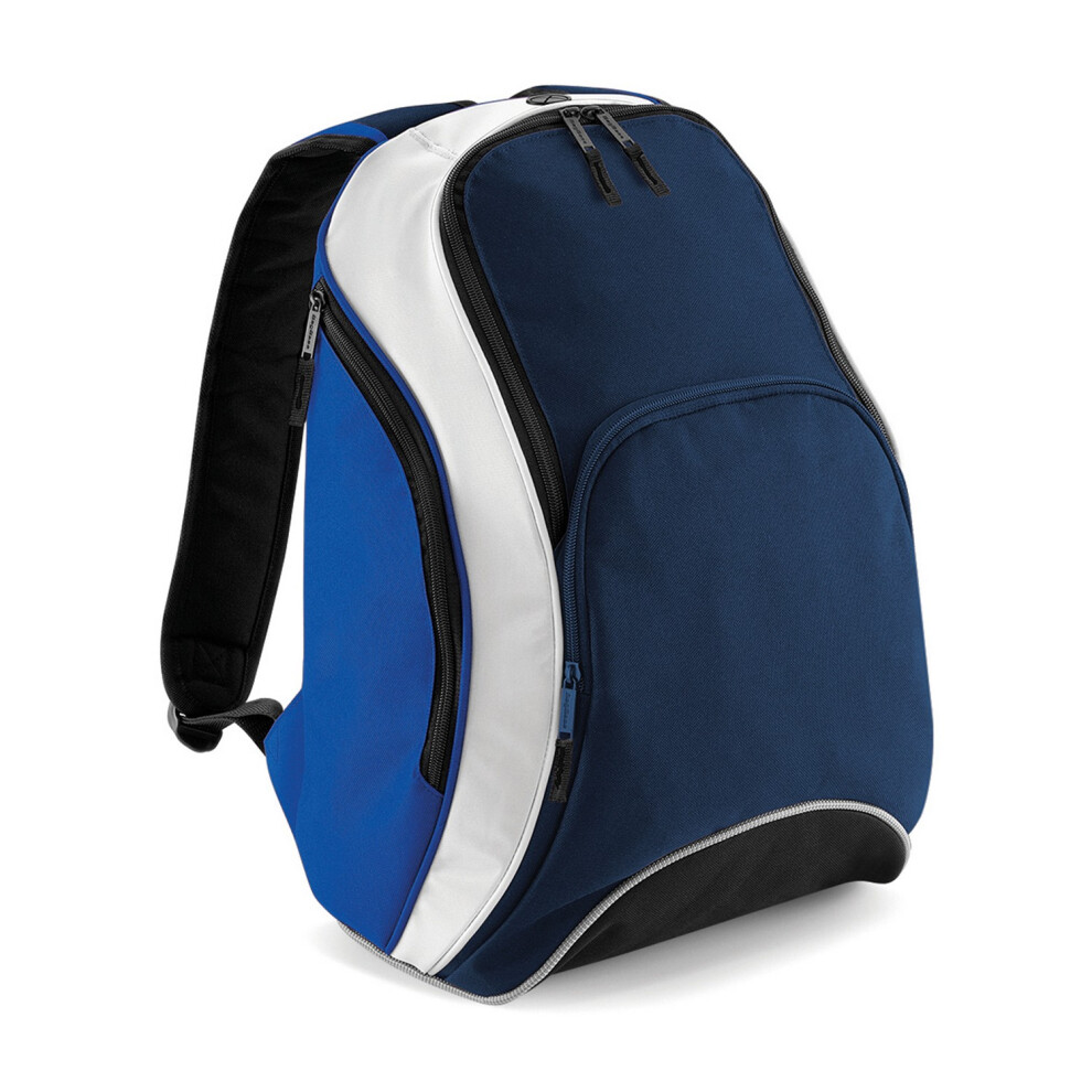Bagbase (One Size, French Navy/Bright Royal Blue/White) Teamwear Backpack