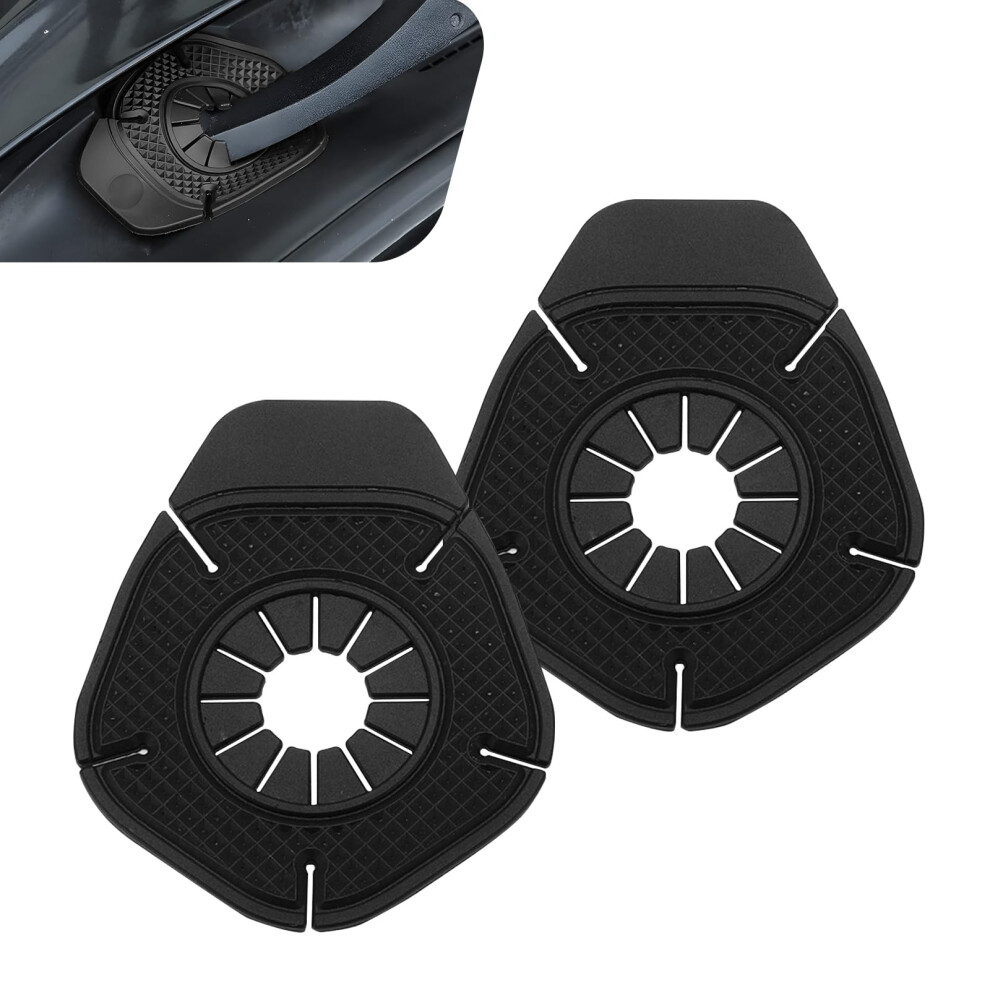2 Pcs Windshield Wiper Arm Cover, Antifreezing Dustproof Pad, Universal Fit For Cars Suvs Trucks (Black) Black 9169991679532