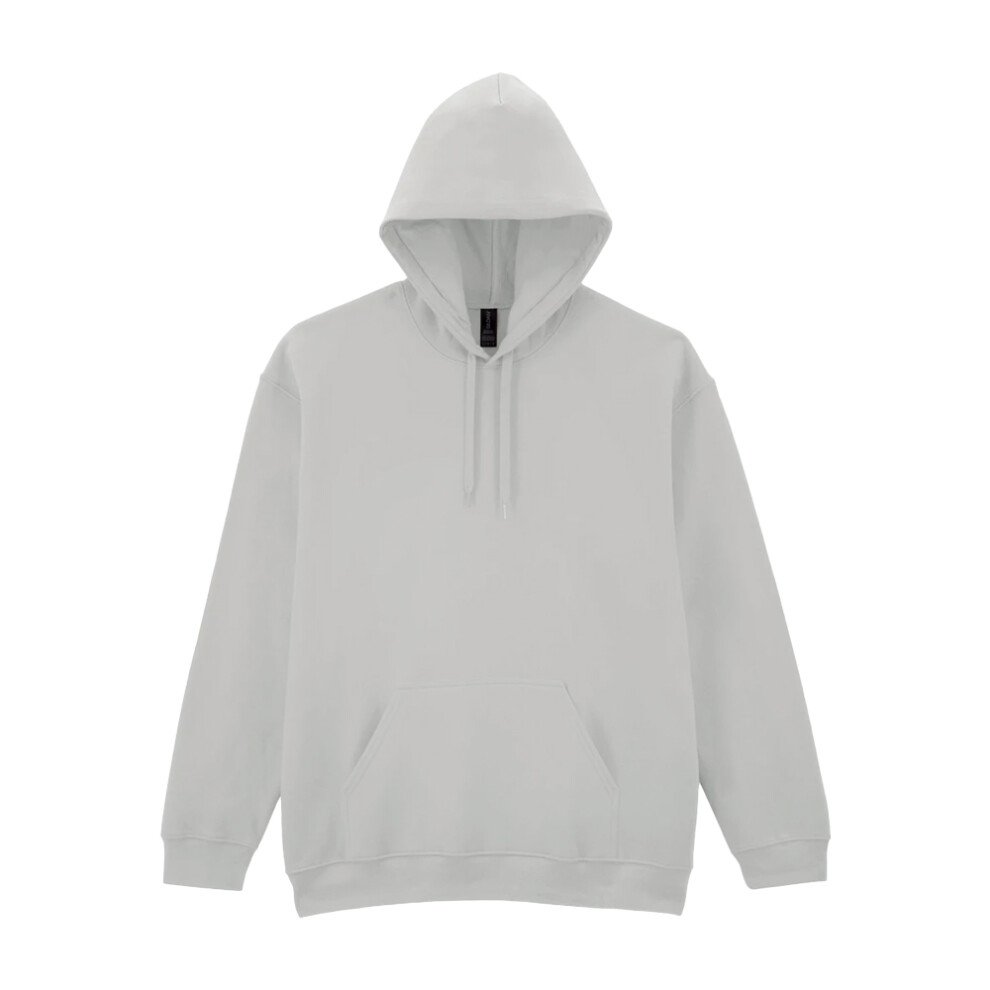 Gildan (Xxl, Ash) Unisex Adult Softstyle Plain Midweight Hoodie