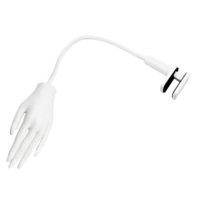 Nail Practice Hand Model Reusable Lifelike Manicure Training Hand for Beginners