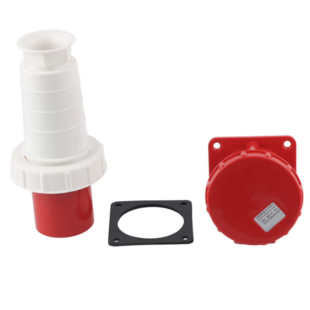 Electrical Connector Socket Ip67 3Phase Waterproof3p+E Industrial Grade Connector Sturdy Shell For Harsh Conditions 9071309210903