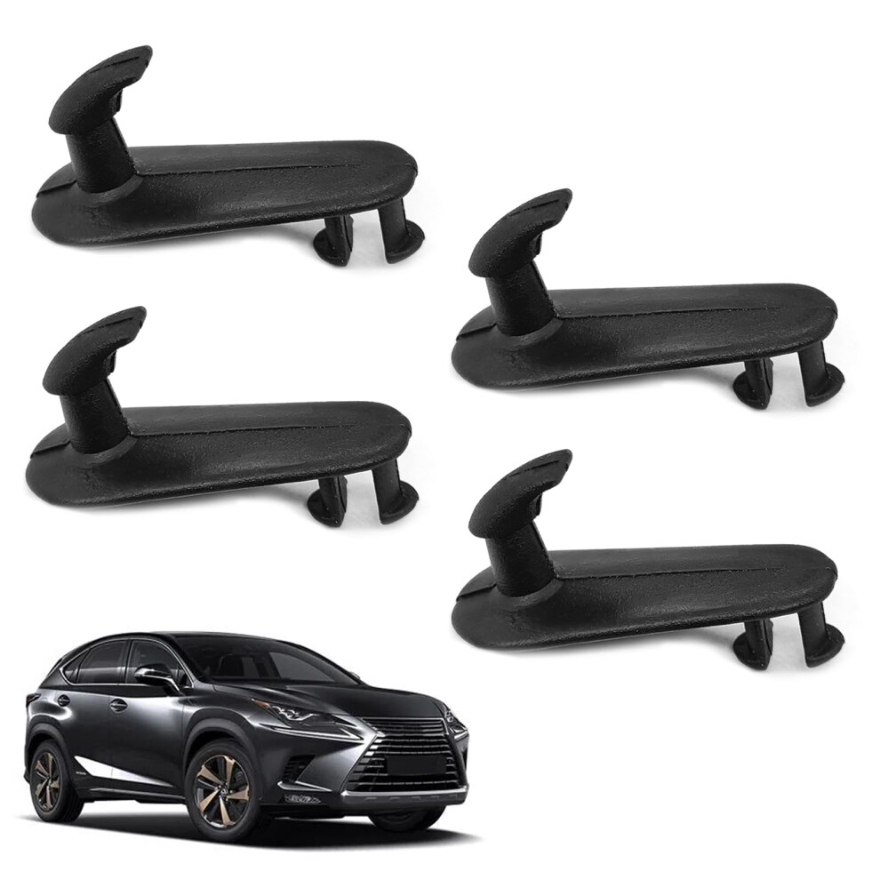 4Pcs Car Floor Mat Clips Antislip Retainer Hooks Compatible With Toyota Lexus For Secure Fit 9092120524758