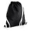 BagBase (One Size, Black) Bagbase Icon Drawstring Bag 1