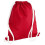 BagBase (One Size, Classic Red) Bagbase Icon Drawstring Bag 1