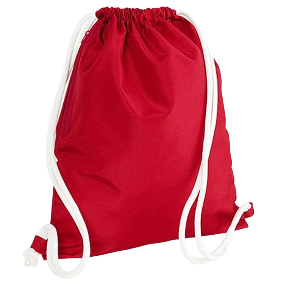 Bagbase (One Size, Classic ) Icon Drawstring Bag Red