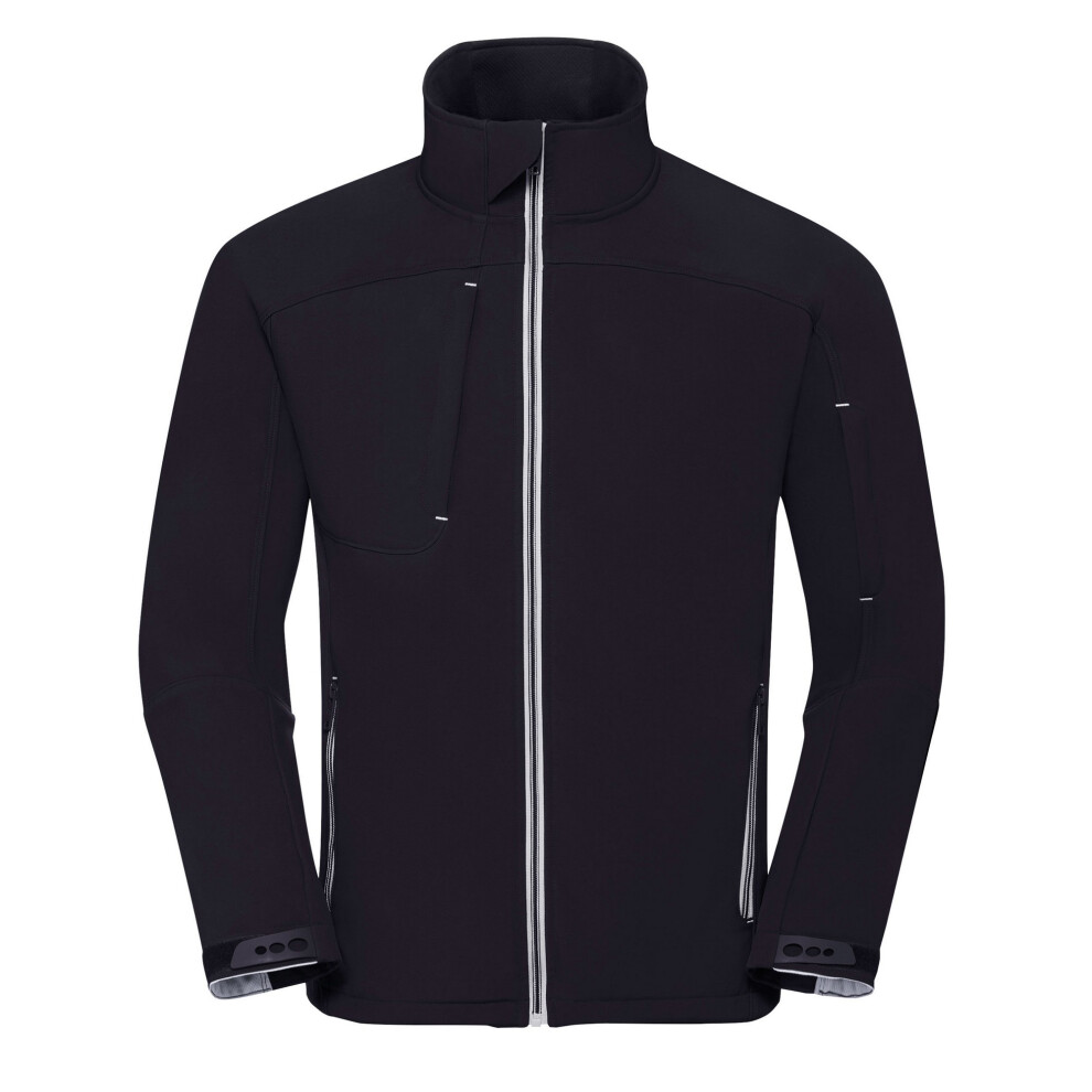 Russell (Xxl, French Navy) Mens Bionic Softshell Jacket