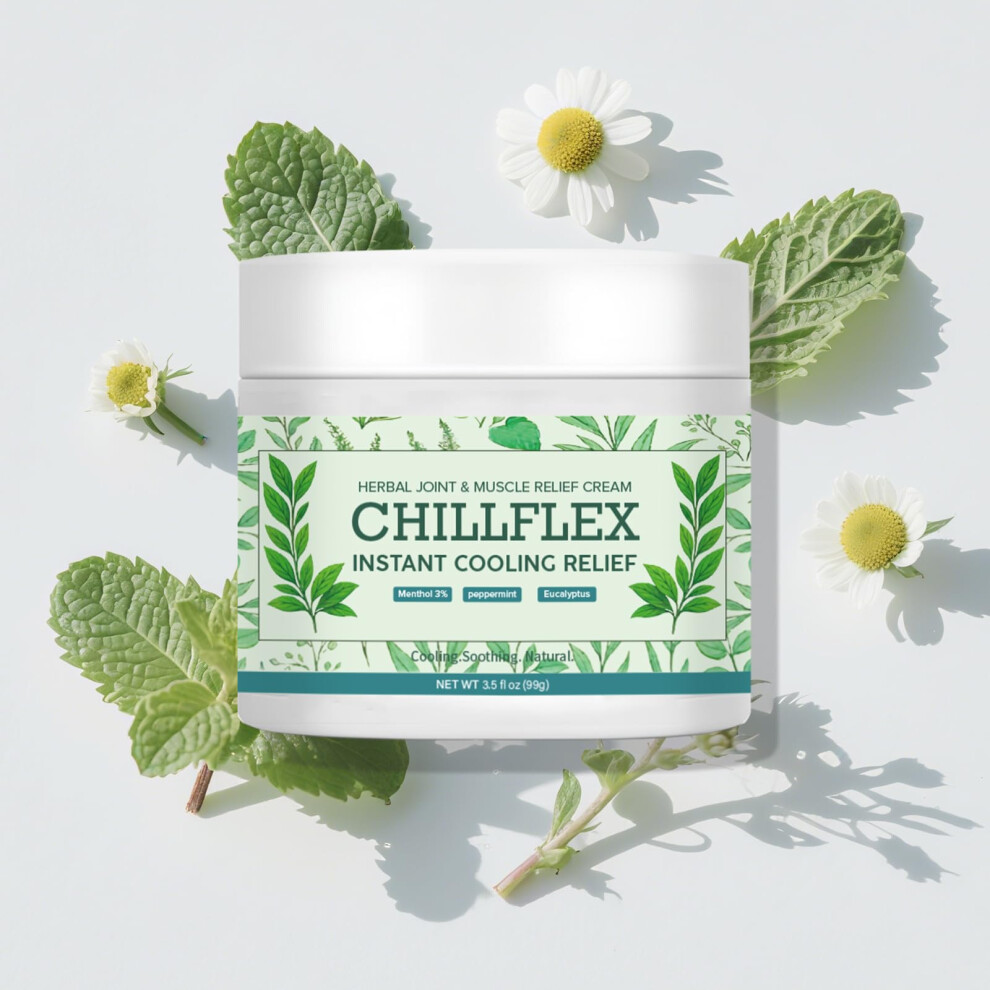 Cream Muscle Relief With Cooling Menthol And Arnica For Joint Pain, Neck, Back, Hands And Feet, 3.5Oz