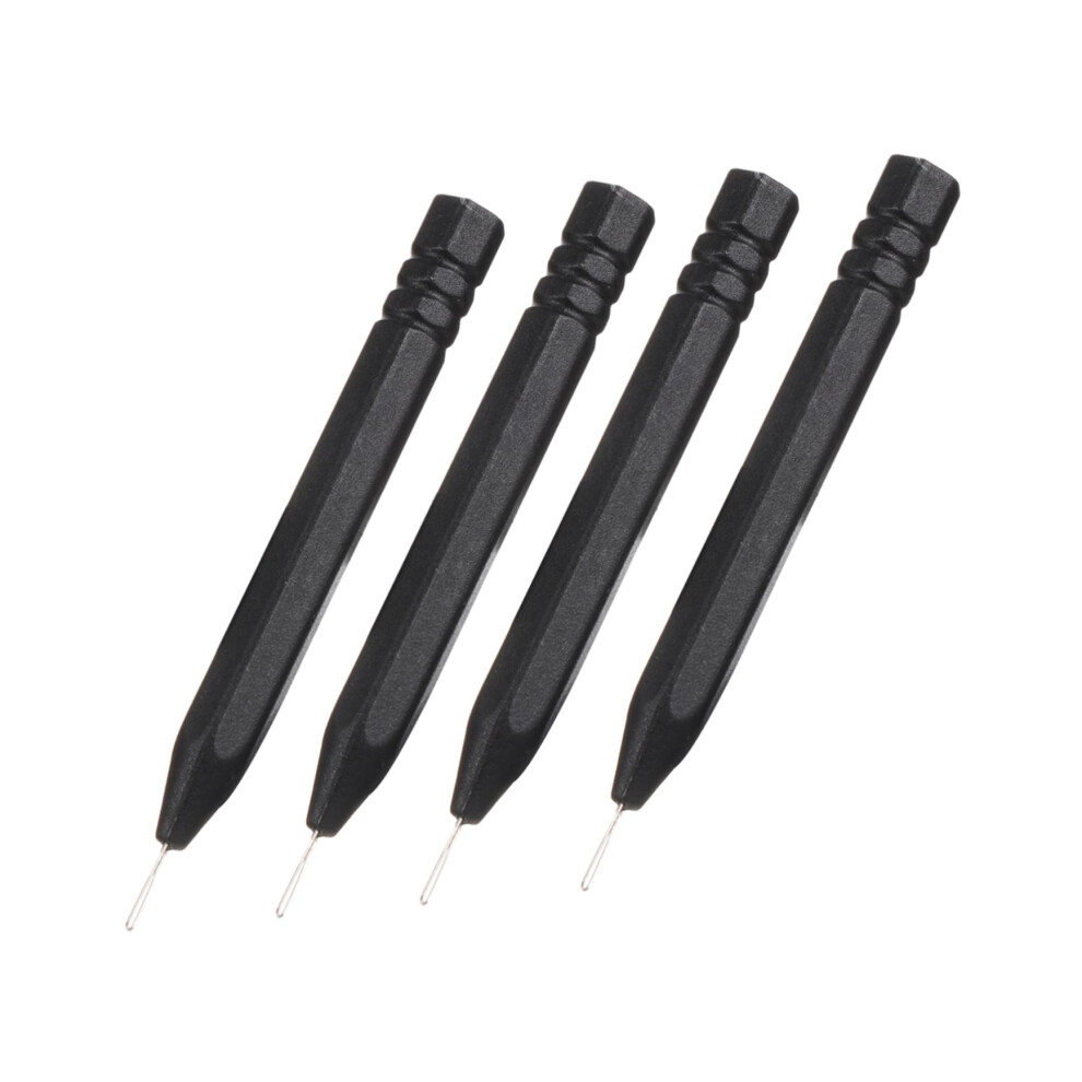 Hearing Aid Cleaning Tool Kit with Steel Needle Rods for Earmold Care and Earwax Removal 4pcs