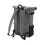 BagBase (One Size, Grey Marl/Black) Bagbase Block Roll Top Backpack 2