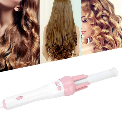 Professional Automatic 360 Rotating Ceramic Curling Iron with Fast Heating for All Hair Types 1