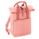 BagBase (One Size, Blush Pink) Bagbase Roll Top Twin Handle Backpack 1