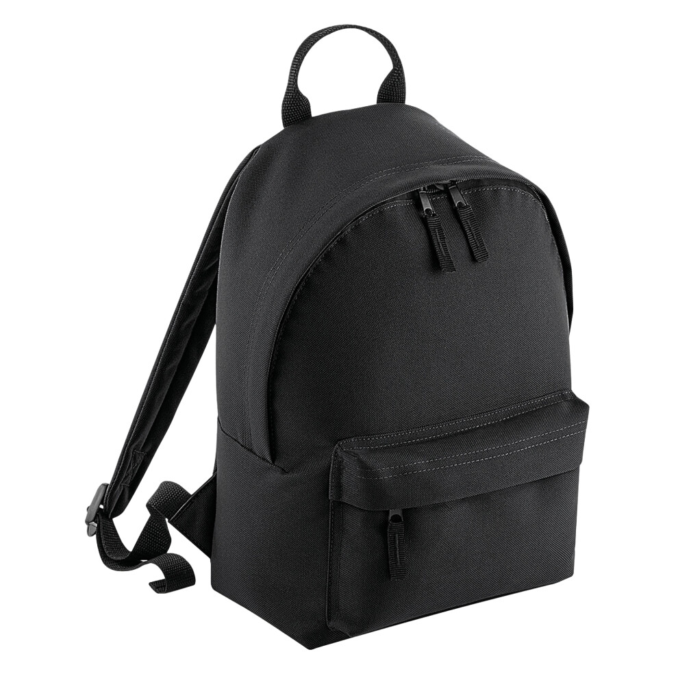 Bagbase (One Size, ) Fashion Mini Backpack Black