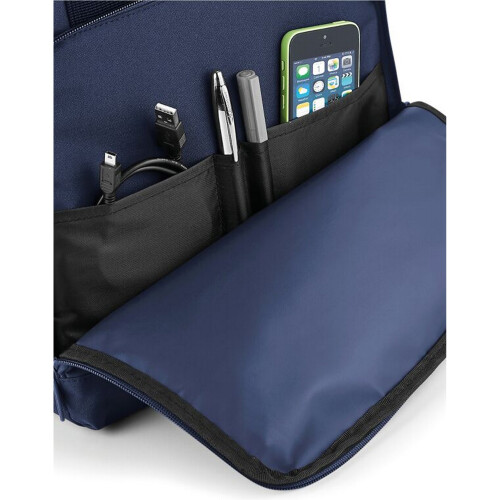 BagBase (One Size, Navy Dusk) Bagbase Roll Top Twin Handle Backpack 1
