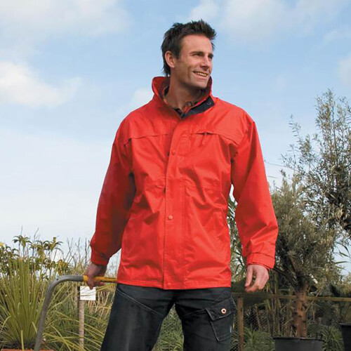 Result (L, Red/Navy) Result Mens Mid-Weight Multi-Function Waterproof Windproof Jacket 2