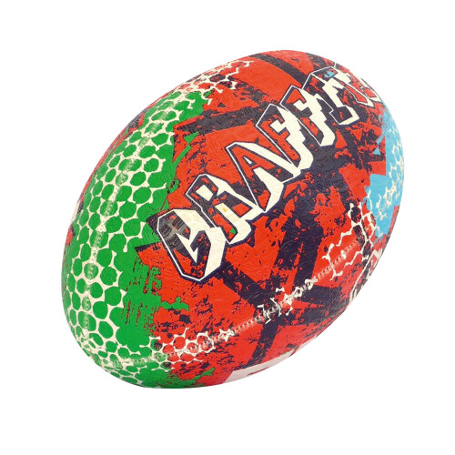 Rhino Graffiti Rugby Ball 1