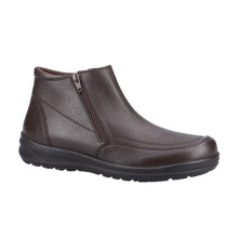 (10 UK, Brown) Fleet & Foster Mens Targhee Leather Ankle Boots