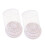 Transparent Nail Drill Bit Holder Organizer Case with Clear Display and Dual Storage Function, 2pcs 1