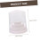 Transparent Nail Drill Bit Holder Organizer Case with Clear Display and Dual Storage Function, 2pcs 2