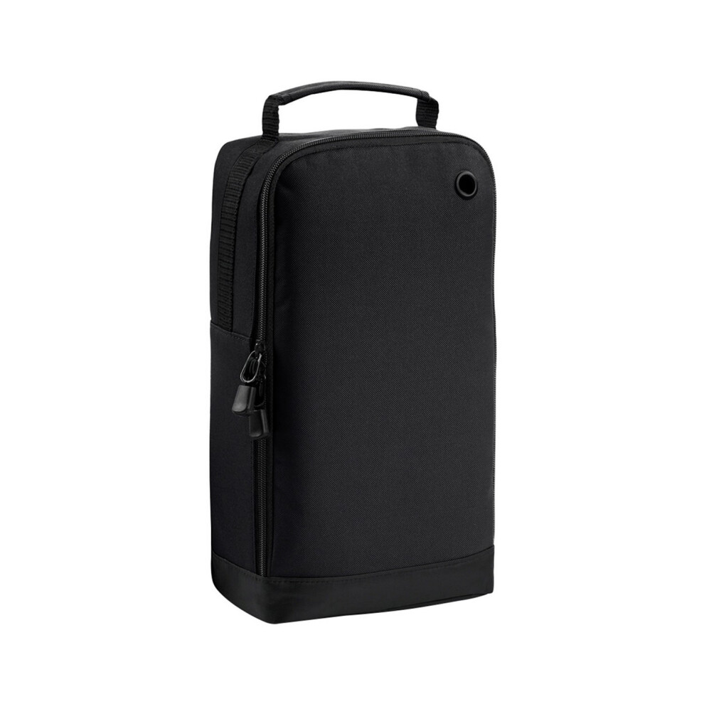 Bagbase Athleisure Sports Shoe Bag - Black/Black - Image 2