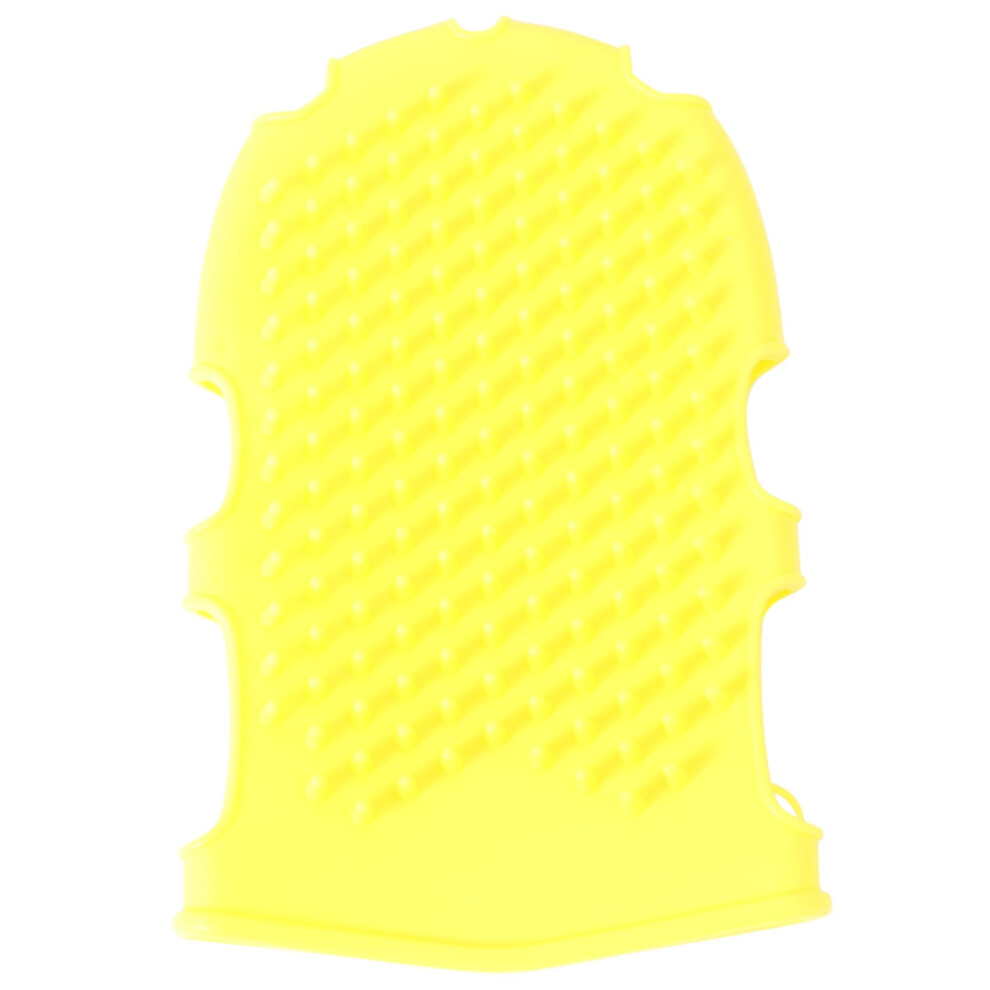 Silicone Body Scrubber DoubleSided Exfoliating Brush FoodGrade for Face and Shower Use