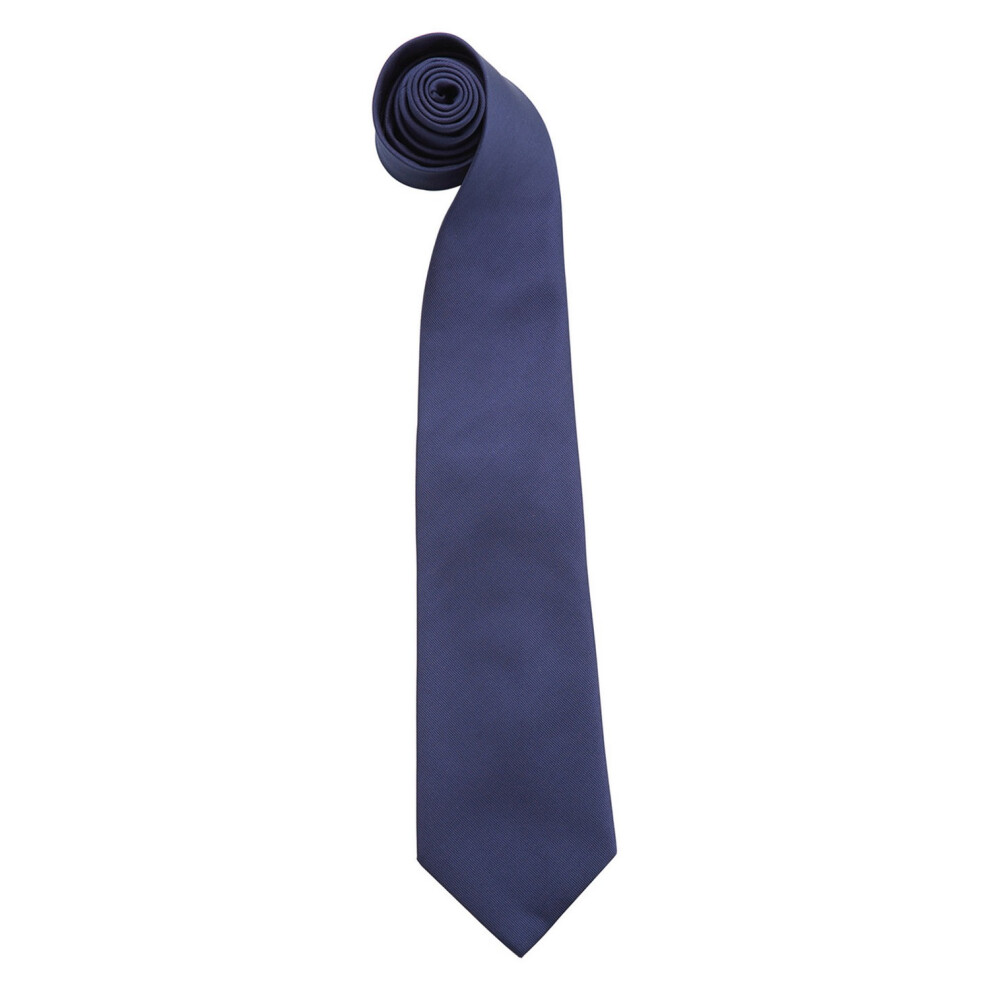 Premier (One Size, Navy) Mens Colours Fashion Tie