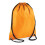 BagBase (One Size, Orange) Bagbase Budget Drawstring Bag 1