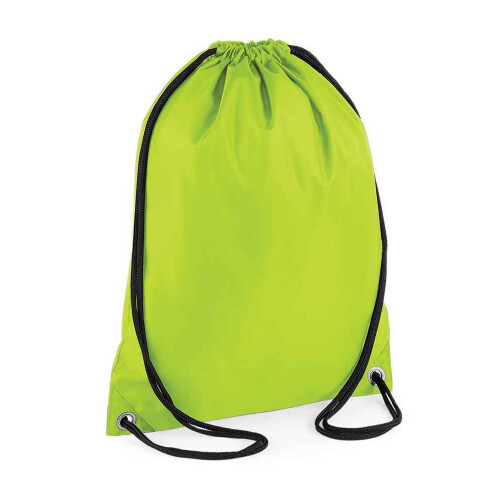 BagBase (One Size, Lime) Bagbase Budget Drawstring Bag