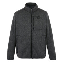 (L, Black) Regatta Mens Barlee Marl Full Zip Fleece Jacket