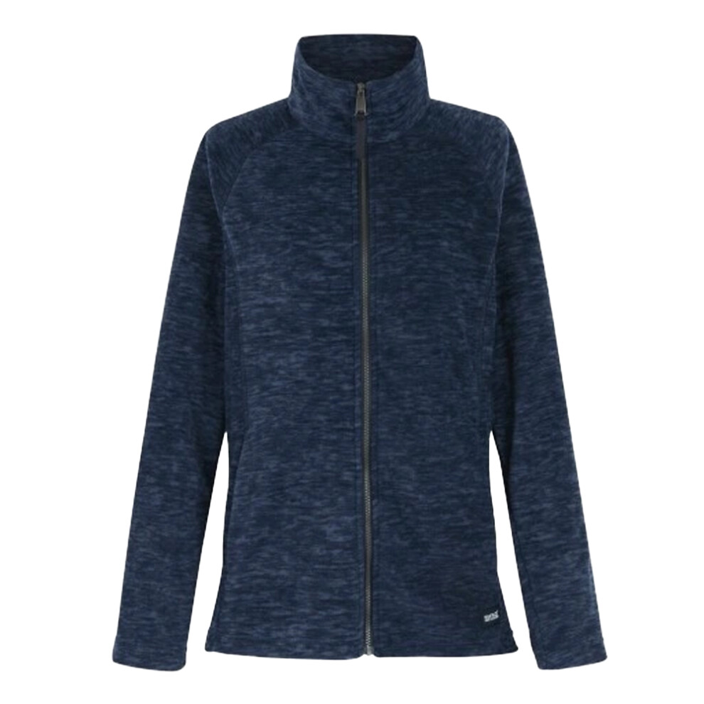 Regatta (22 Uk, Navy) Womens/Ladies Mayse Full Zip Fleece Jacket