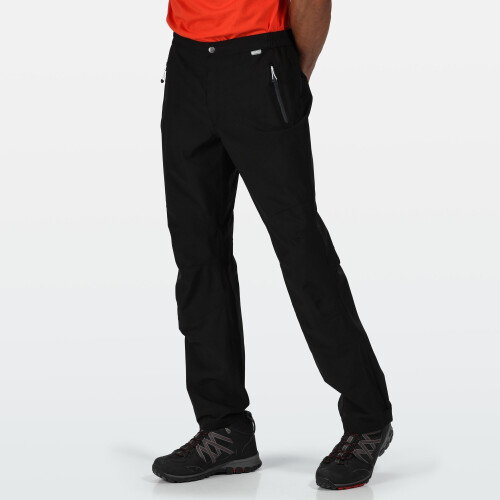 Regatta (S R, Black) Regatta Mens Highton Stretch Overtrousers 2