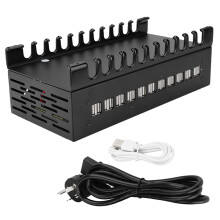 USB Hub Charging Station, 22Port Multi Device Charger with Intelligent Safety Features Fast Charging, Universal Compatibility Compact Safe Charging