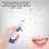 Brushing Timer Integrated Electric Toothbrush With Reusable Design And Gentle Cleaning Performance Waterproof Functionality High Speed Rotation For 8