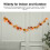 2 Pack Maple Leaves String Lights 13ft 20 LEDs Warm White Battery Operated 4
