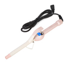 Stylish Ceramic Curl Wand for Spiral Curls, Instant Heat Up Adjustable Temperature Ergonomic Design Cool Tip with Rotatable Cord and Auto Off