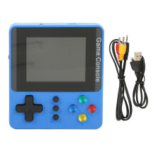 Ergonomisch gestaltete, tragbare Videospielkonsole – Handheld-Spiele, leichtes, wiederaufladbares Spielgerät mit IPS-Display – ideales Geschenk