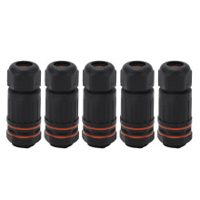 Anti-corrosion Wear-resistant Quick Terminals Waterproof Electrical Junction Box IP68Waterproof Rating Flame-retardant Nylon Shell Outdoor
