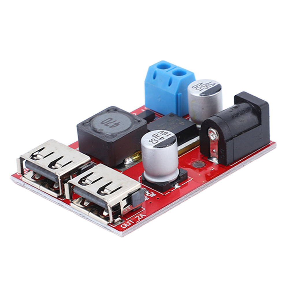 Voltage Regulator Board Solar Controller 2 Usb 5V 30V Buck Module 4611383504571
