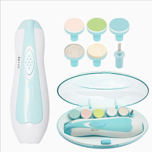 Ηλεκτρικό ψαλίδι νυχιών Whisper Quiet Baby με φως LED, ασφαλές για μωρά, πολλαπλές 2