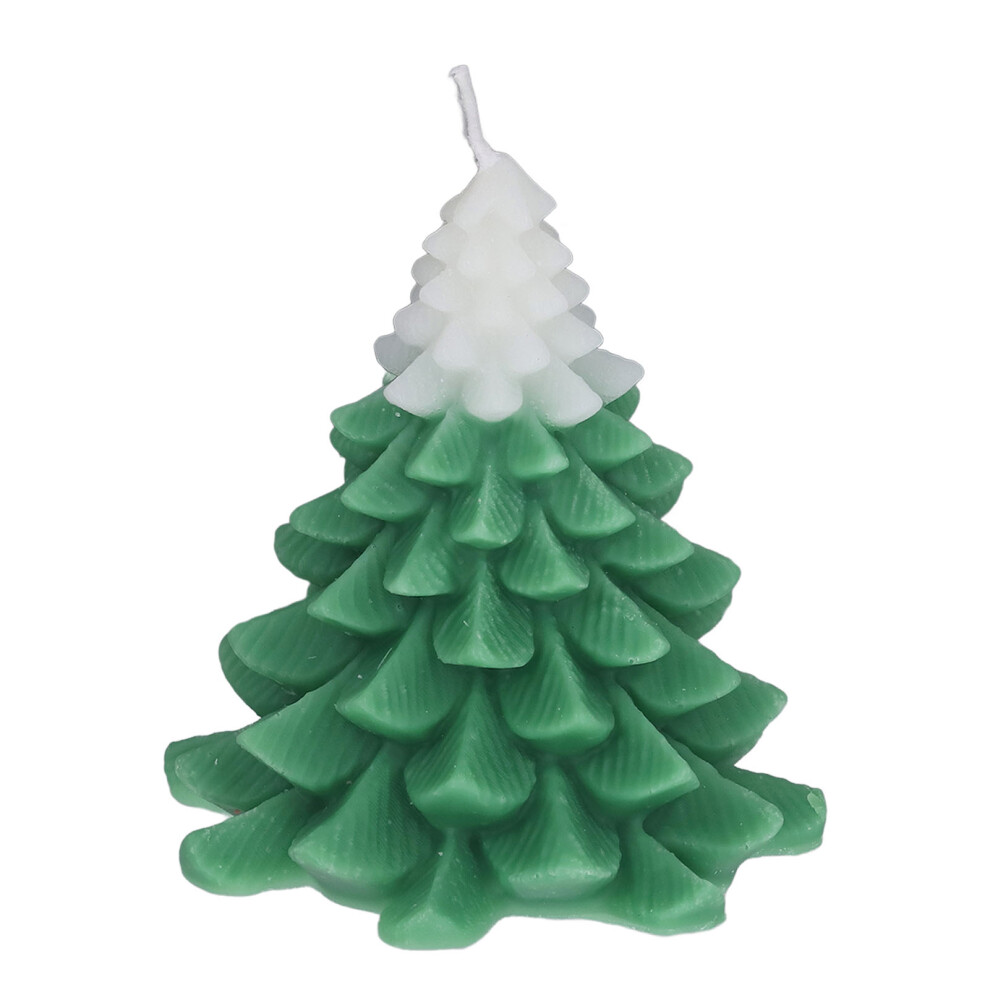 Natural Soy Wax Christmas Tree Shaped Candle Aromatherapy Candles Handmade Wax Candle Set Scented Candles Festive Atmosphere Room Decorations Home