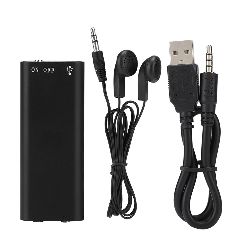 Durable Zinc Alloy Mp3 Player With Clear Lcd Display, Supports Up To 96 Hours Of Recording, One Key Voice Capture In Seconds-image-OPC-PRCKSVY-NEW