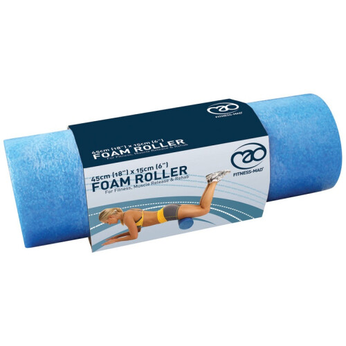 Fitness Mad (18in, Blue) Fitness Mad Foam Roller 2