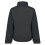 Regatta (2XL, Black/Ash) Regatta Mens Dover Waterproof Windproof Jacket 13