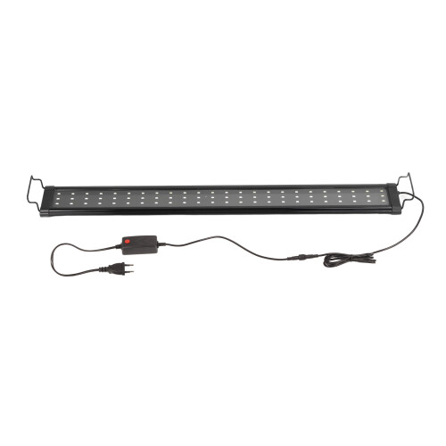 Energy Efficient LED Aquarium Light With Full Spectrum Daylight Moonlight Modes Adjustable Brightness Auto On Off Timer Slim Design Adjustable