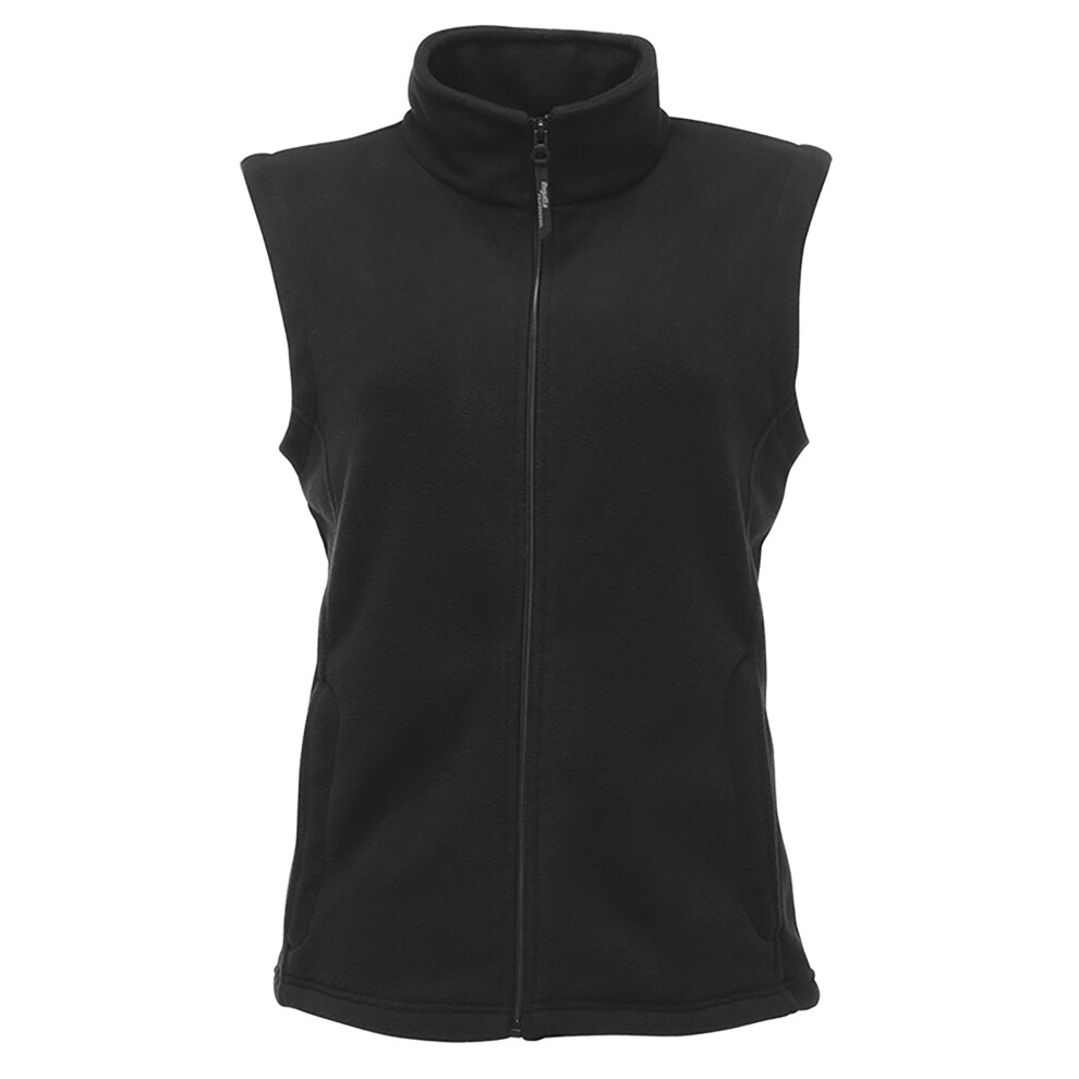 (14, Black) Regatta Womens/Ladies 210 Series Microfleece Bodywarmer / Gilet