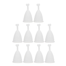 Eco Friendly Menstruation Reusable Period Cup Medical Grade Silicone Leak Proof Design Comfortable Menstrual Cup Non Absorbent Odorless Protection