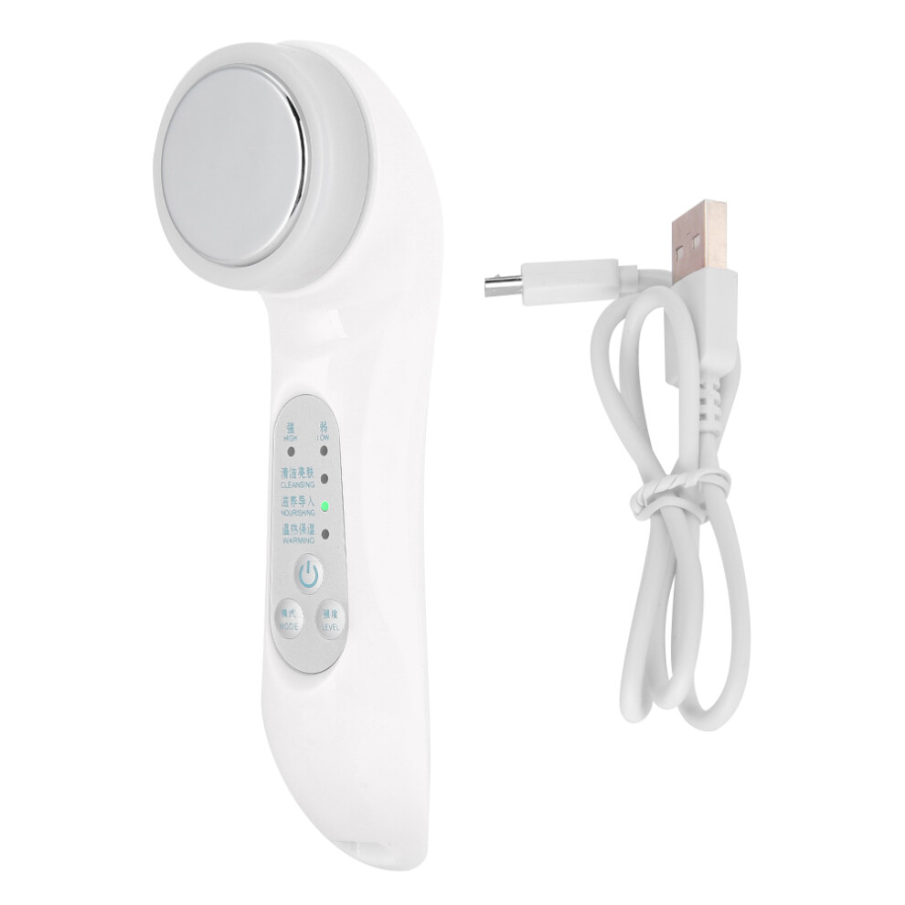 Hot Cold Facial Massager That Reduces Under Eye Bags Treats Fine Lines And Pore Appearance With Automatic Timer For Optimal Skincare Performance Easy