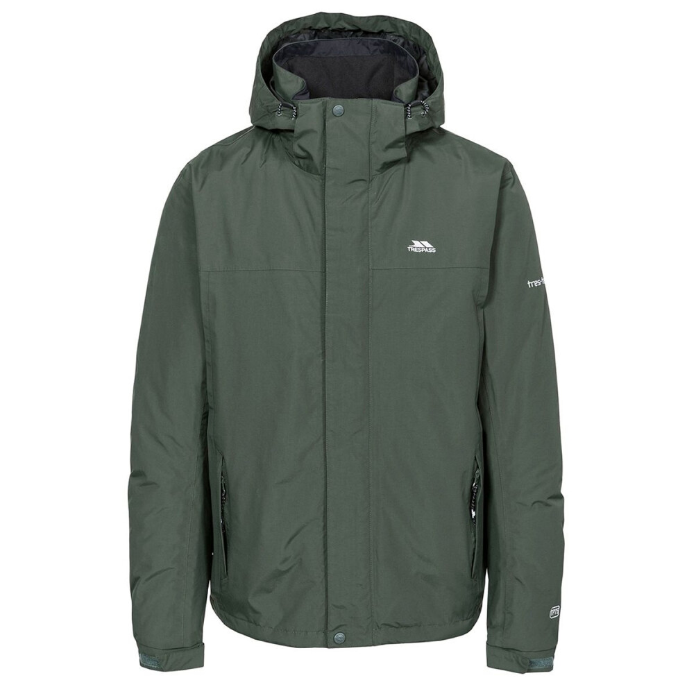 Trespass Men's Olive Donelly Waterproof Padded Jacket In | : Large - Image 3