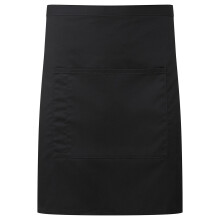 (One Size, Black) Premier Colours Front Pocket Waist Apron